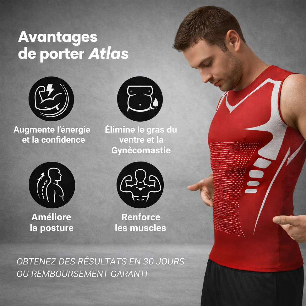 Débardeur Atlas | Retrouvez votre confiance, énergie et puissance
