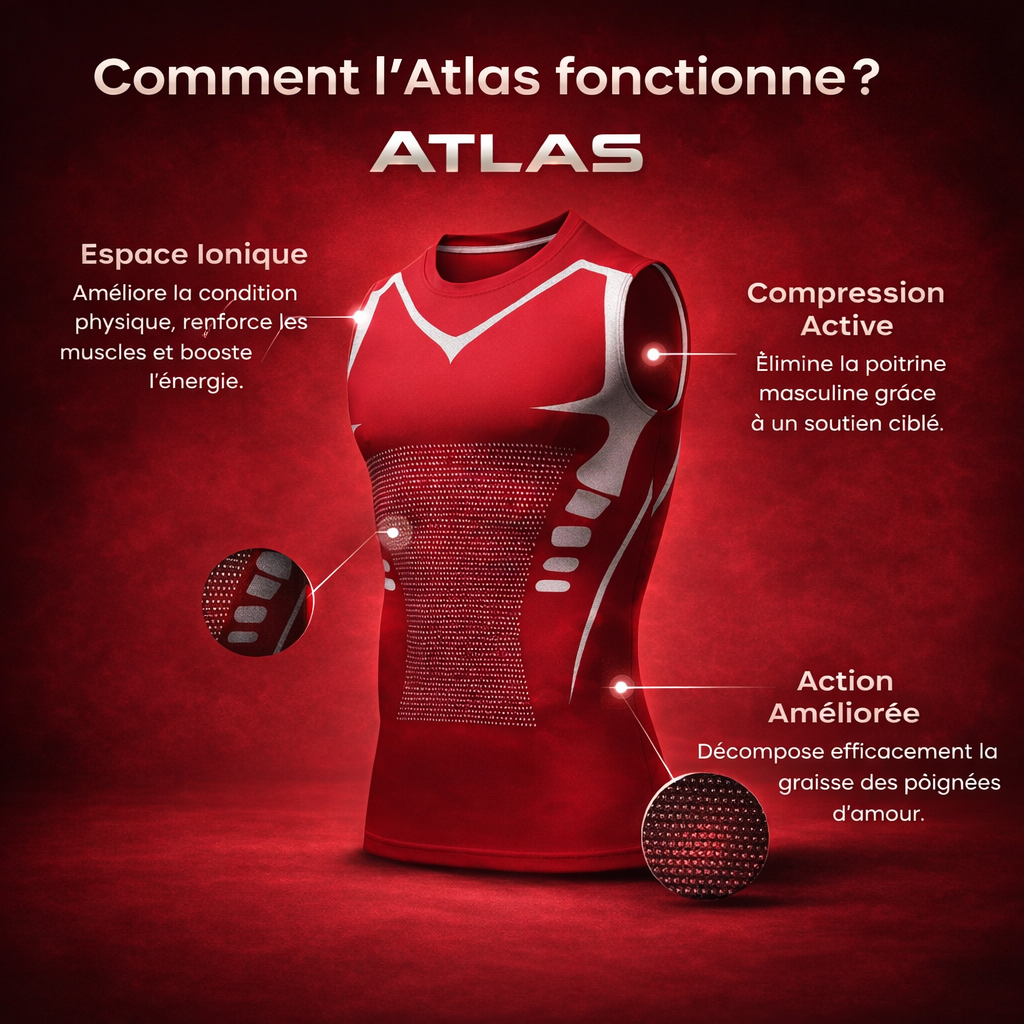 Débardeur Atlas | Retrouvez votre confiance, énergie et puissance